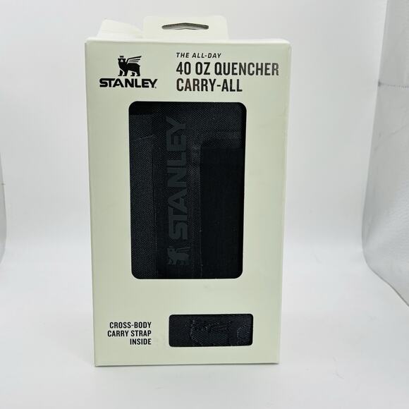 The All-Day 40 OZ Quencher Carry-All, Black, NO CUP INCLUDED. New In Box. - Picture 1 of 10